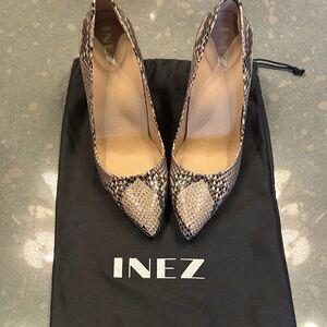 Inez Alta | Snake Skin Emboss | Never Worn